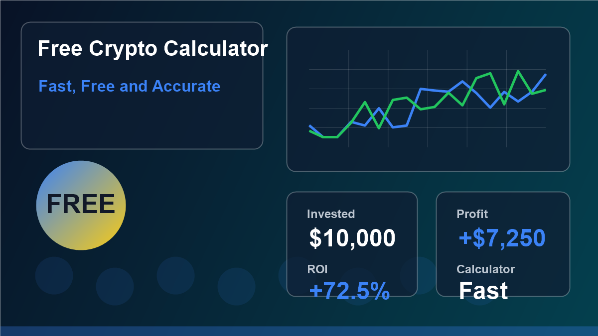 Best Free Crypto Profit Calculator for 100+ Coins