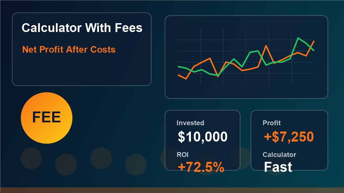 Crypto Profit Calculator With Trading Fees